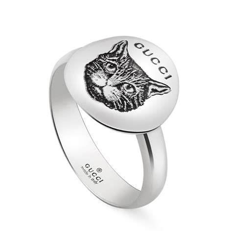 womens feline gucci ring|blind for love Gucci earrings.